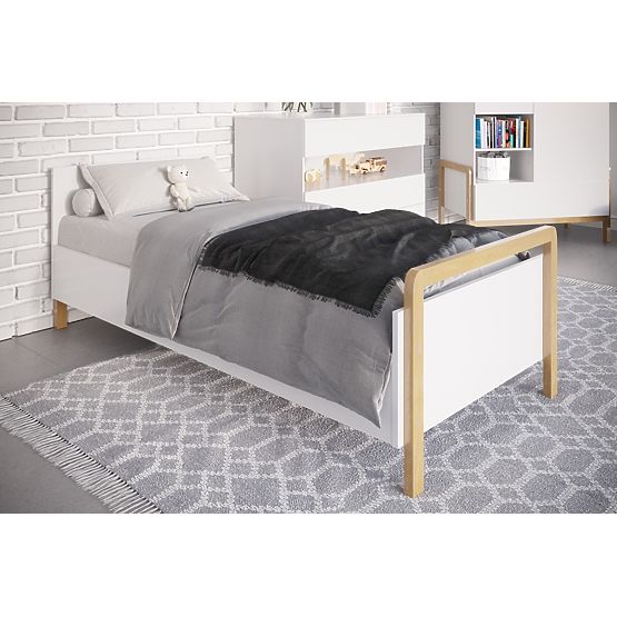 Viktor Bed 180 x 80 - White