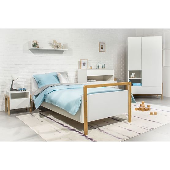 Viktor Bed 180 x 80 - White