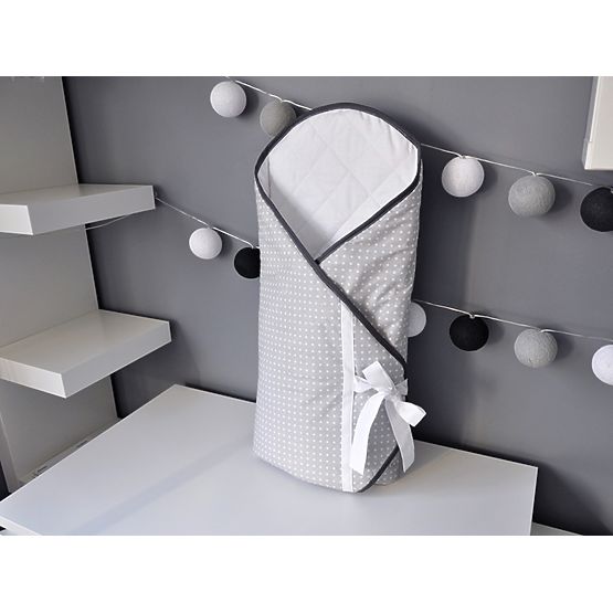 Bedding for children 3-piece bunny - grey