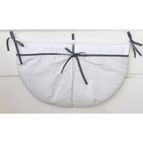 Bedding set 3-piece for children Panda - grey