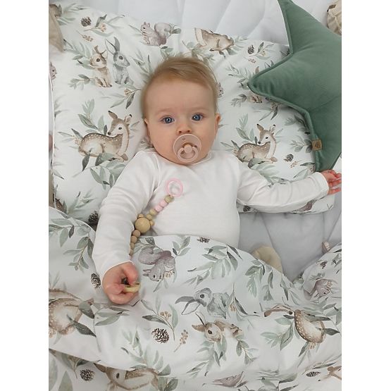 Bedding with filling - Forest animals