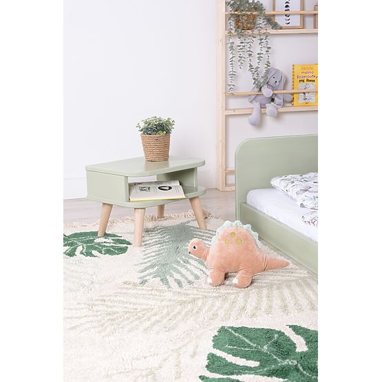 NELL Bedside Table - Pastel Green
