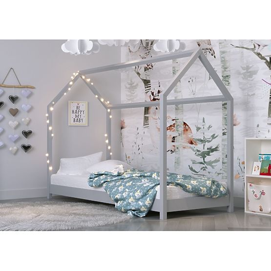 Children's House Bed Bella - Grey