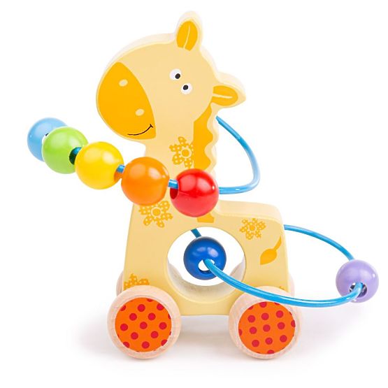 Bigjigs Baby Giraffe Labyrinth on wheels