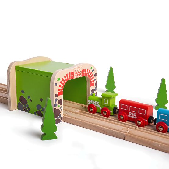 Bigjigs Rail Double rail tunnel