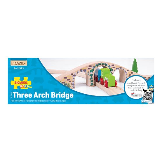 Bigjigs Rail Wooden rail bridge