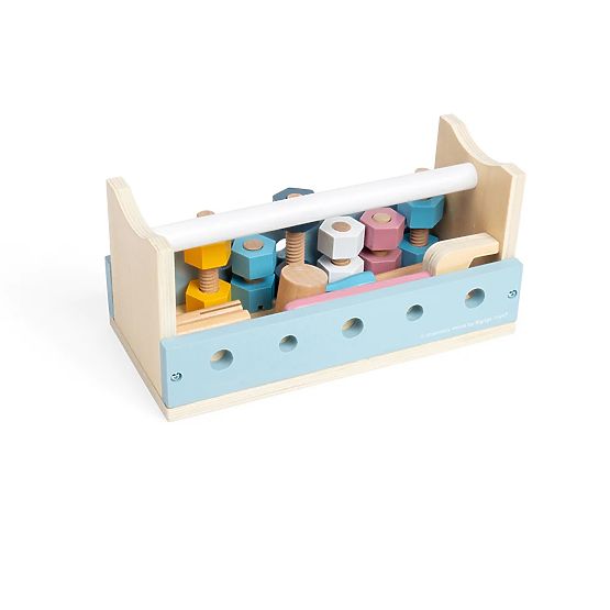 Bigjigs Toys 2-in-1 Tool Box