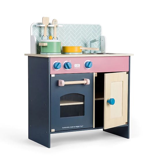 Bigjigs Toys Children's Kitchen in Scandinavian Style