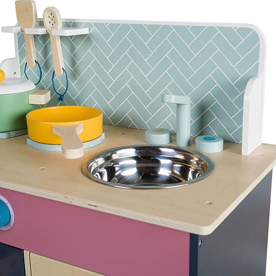 Bigjigs Toys Children's Kitchen in Scandinavian Style