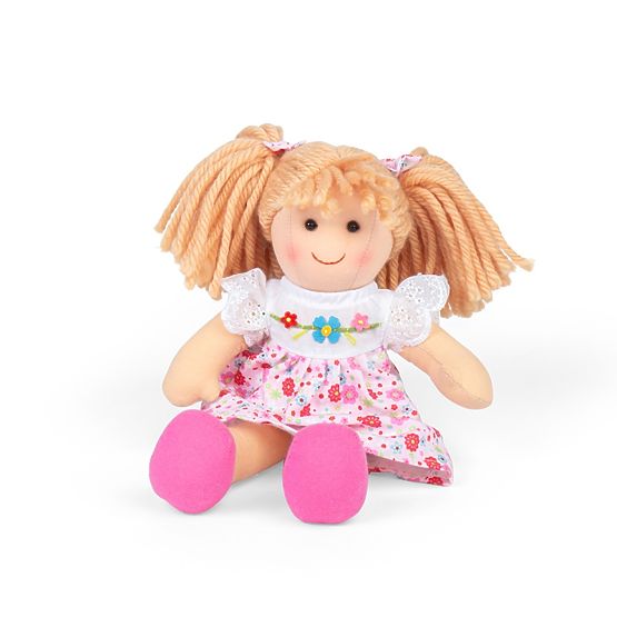 Bigjigs Toys Cloth Doll Georgia - Small 25 cm