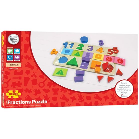 Bigjigs Toys Didactic board Numbers, colors, shapes