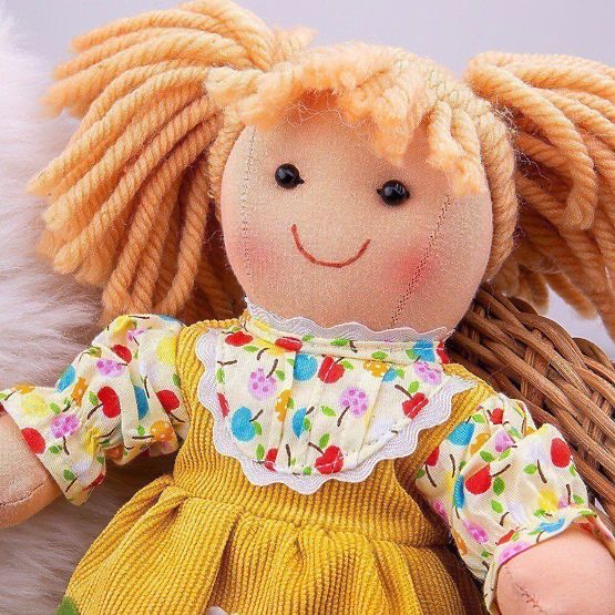 Bigjigs Toys Fabric doll Daisy 28 cm