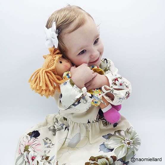 Bigjigs Toys Fabric doll Daisy 28 cm