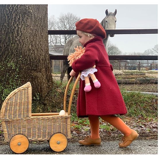 Bigjigs Toys Fabric Doll Poppy 28 cm