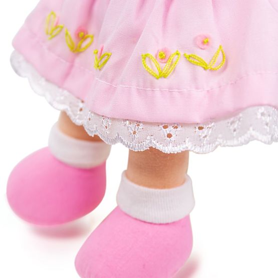 Bigjigs Toys Fabric Doll Rose 28 cm