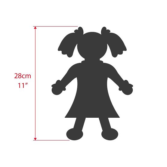 Bigjigs Toys Fabric Doll Rose 28 cm