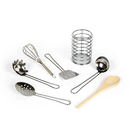 Bigjigs Toys Kitchen Utensil Set