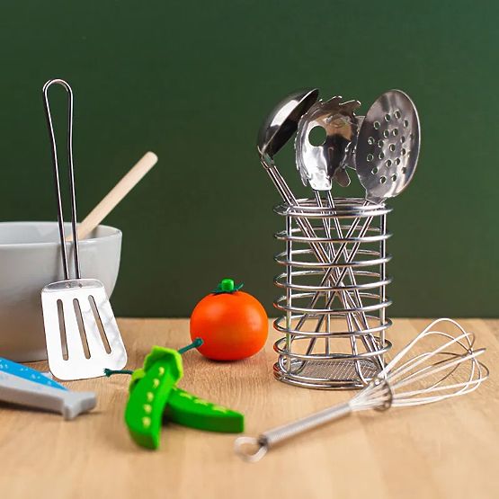 Bigjigs Toys Kitchen Utensil Set