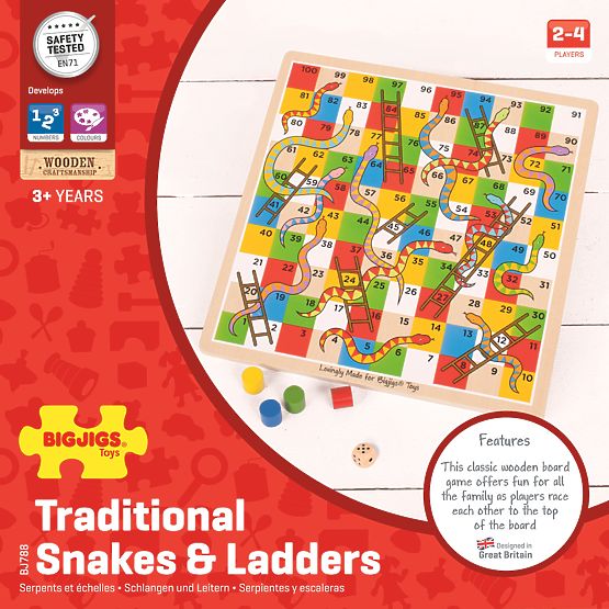Bigjigs Toys Ladders and Snakes 2
