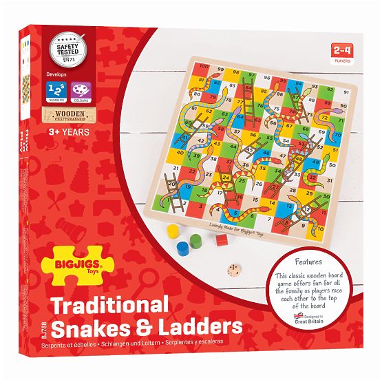 Bigjigs Toys Ladders and Snakes 2