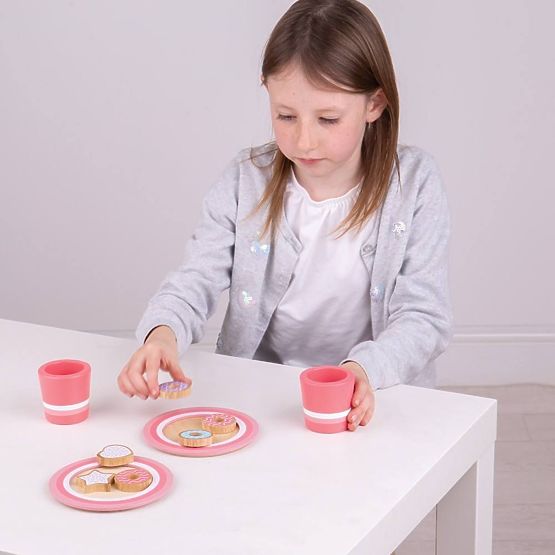 Bigjigs Toys Milk and Cookies Set