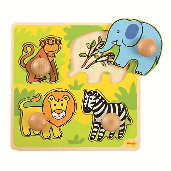 Bigjigs Toys my first slide-in safari puzzle