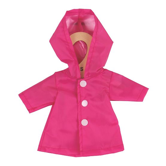Bigjigs Toys Pink Coat for 28 cm Doll