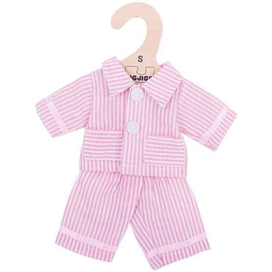 Bigjigs Toys Pink Pajamas for Doll 28 cm