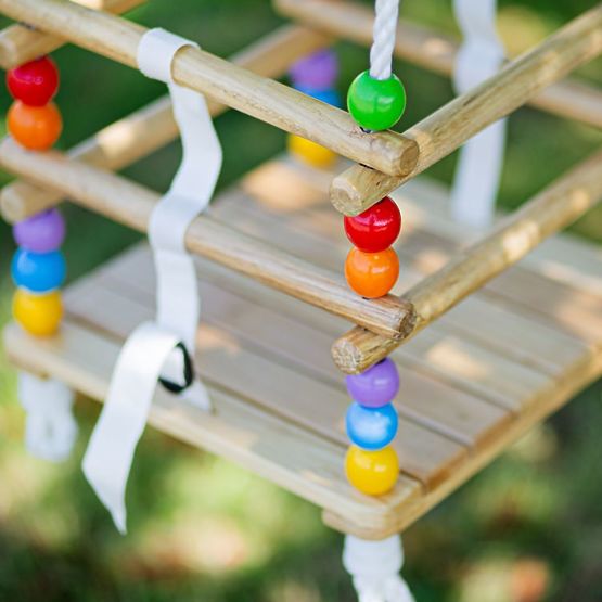 Bigjigs Toys Wooden Bead Swing