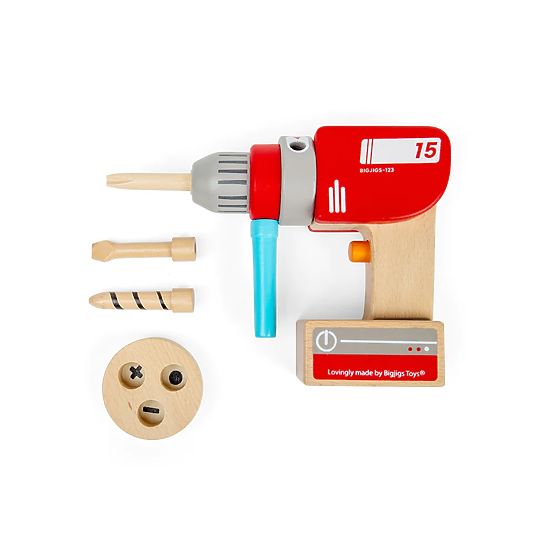 Bigjigs Toys Wooden Drill