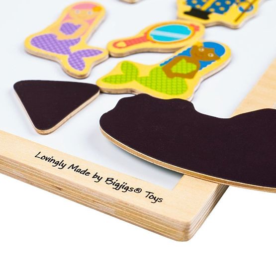 Bigjigs Toys Wooden Magnetic Board