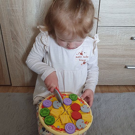 Bigjigs Toys Wooden Pizza Slicer