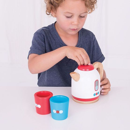 Bigjigs Toys Wooden Teapot