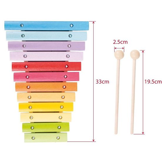 Bigjigs Toys Wooden Xylophone