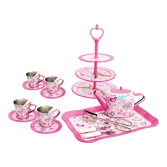 Bino Children's Tea Set and Pastry Stand
