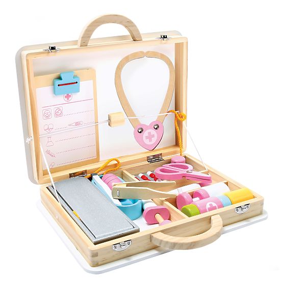 Bino Doctor's Set in Wooden Case