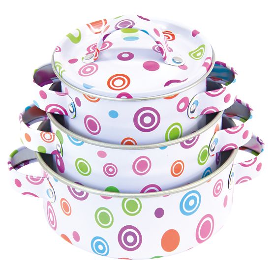 Bino Enamel Cookware Set 11 Pieces