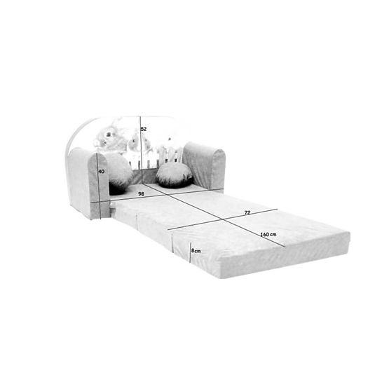 Children's Sofa Cars Blue