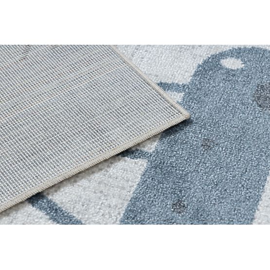 BONO 8436 Rug Cars, Streets Cream / Light Gray