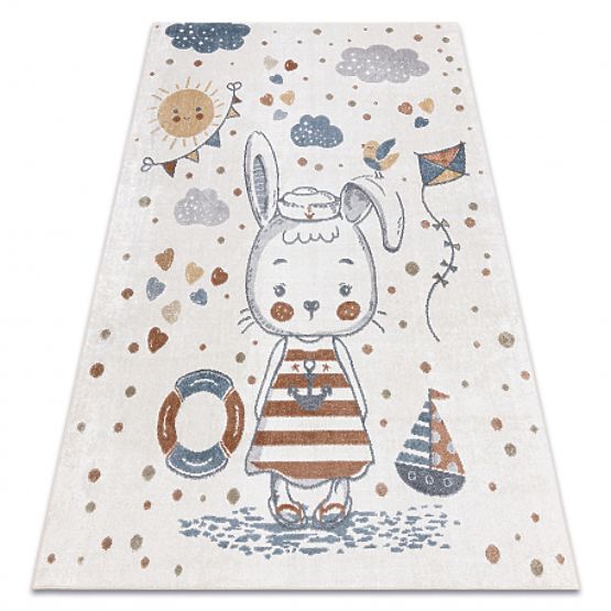 BONO 8441 Rug Sailor Bunny Cream / Blue