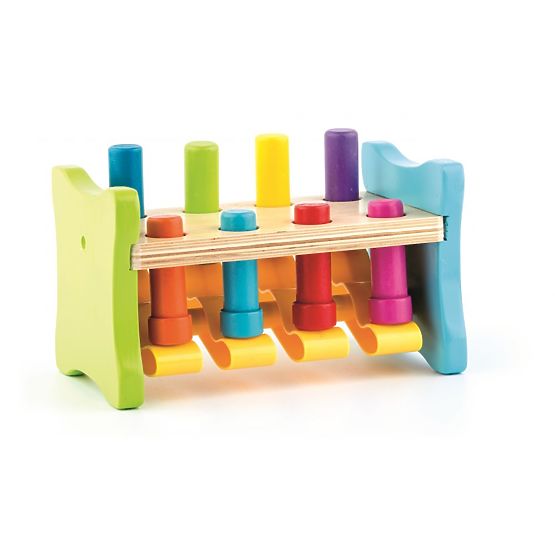 Bouncing Peg Hammering Toy
