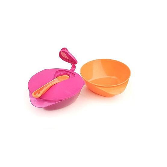 Bowls for easy dig Explora 2 pc, with cover a spoon