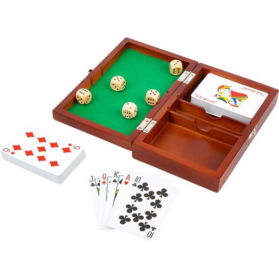 Box for Card and Dice Games