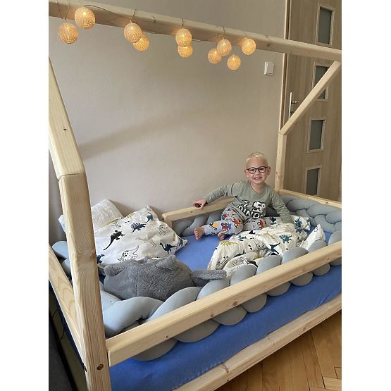 Braid guard 360 cm - gray