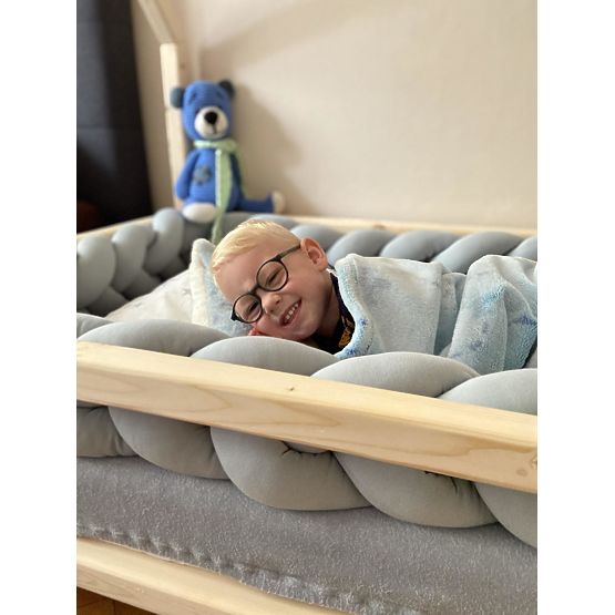 Braid guard 360 cm - gray