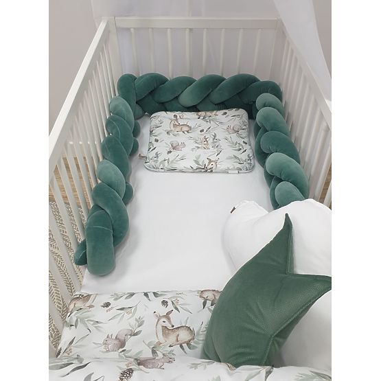 Braid guardrail 240 cm - green