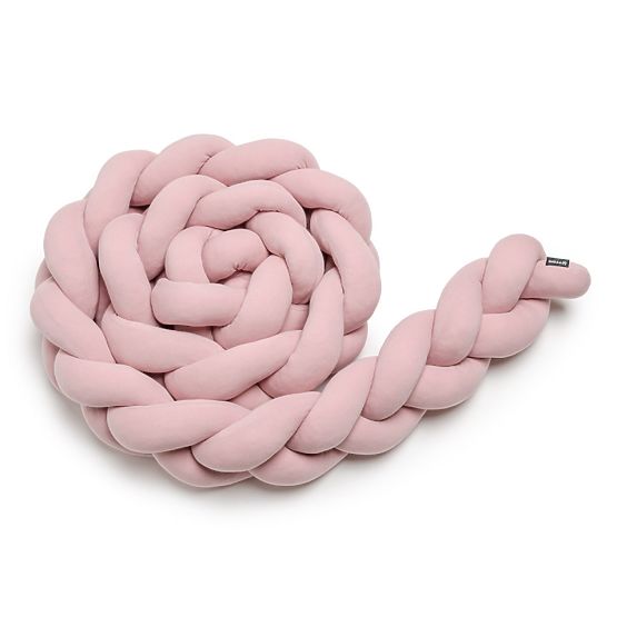 Braided Bumper - Dusty Pink