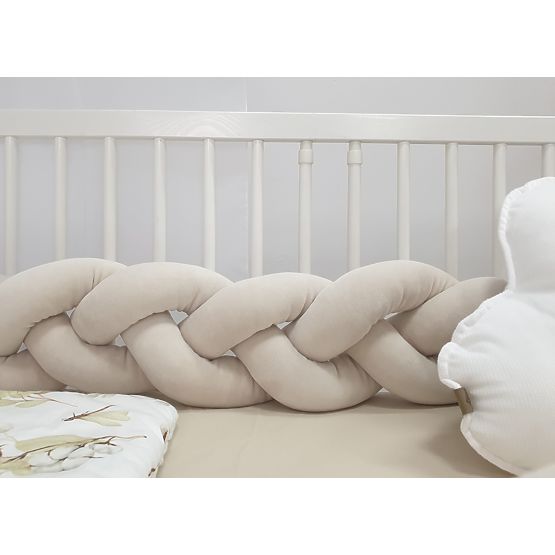 Braided Bumper 240 cm - Beige
