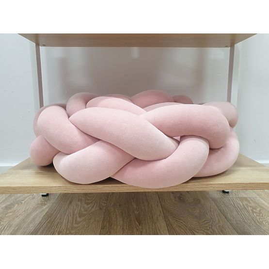 Braided guardrail 240 cm - old pink