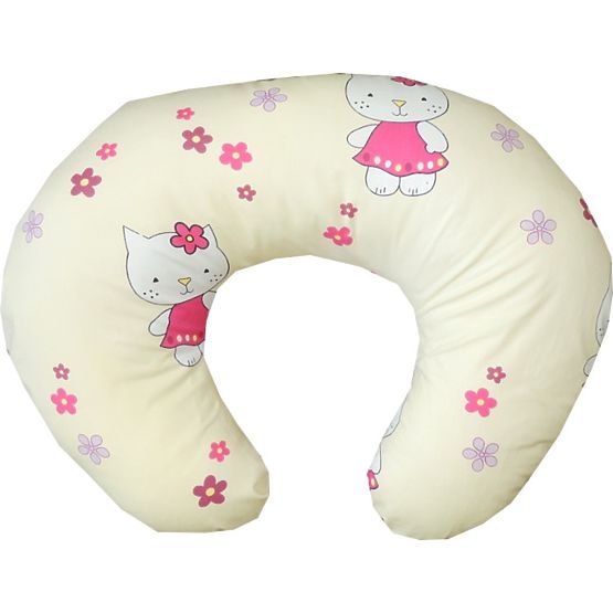 Breastfeeding pillow - cream Hello Kitty